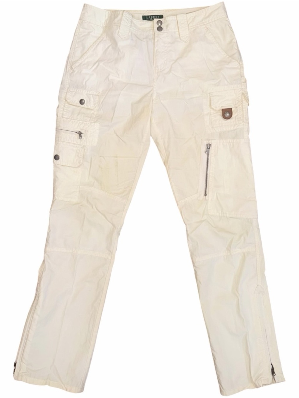Ralph Lauren Cream Cargo Pants